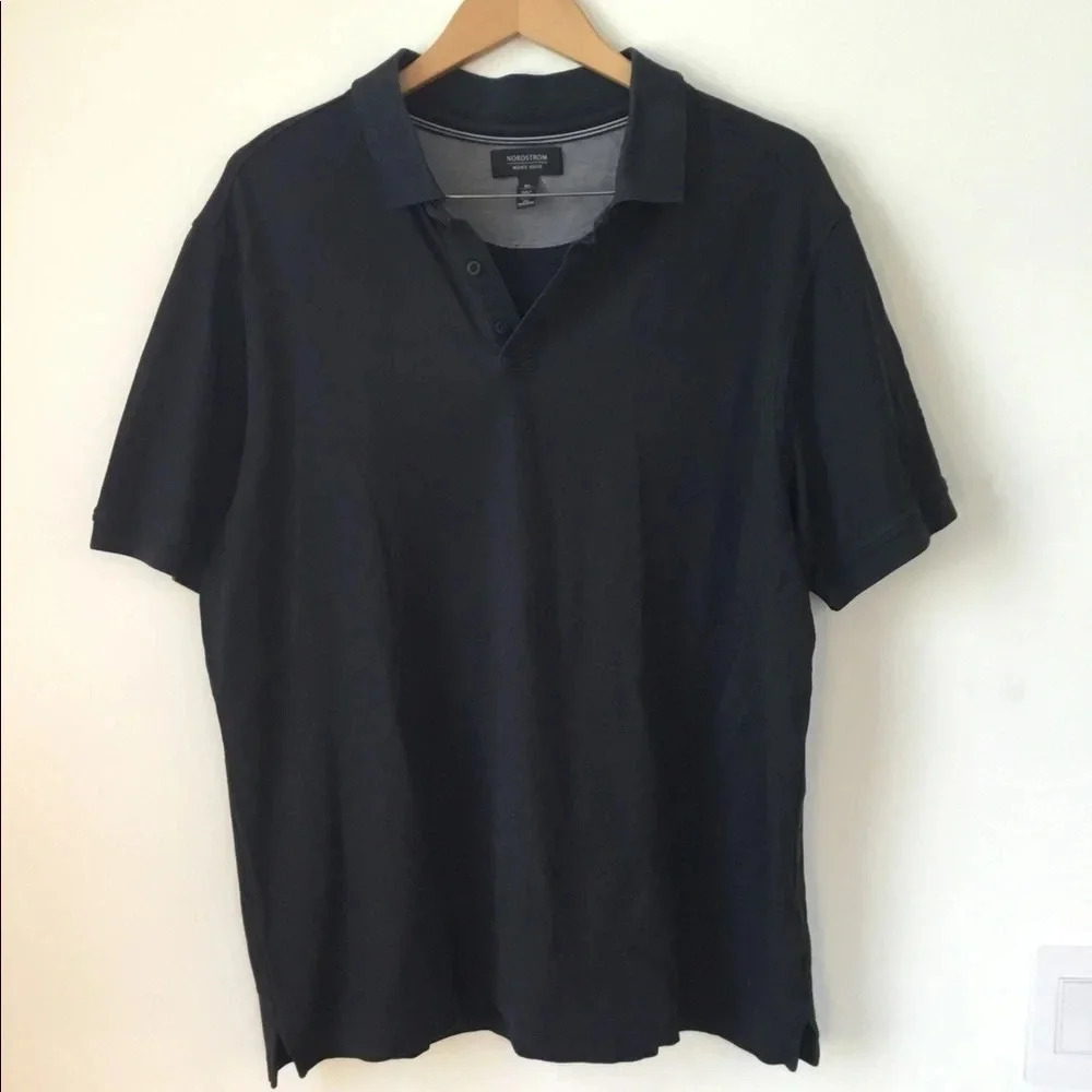 Nordstrom navy  polo, size xxl
